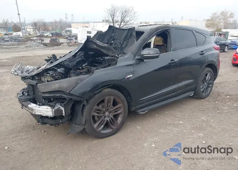 2019 Acura Rdx A-Spec Package from USA, damaged, VIN 5J8TC2H60KL014752